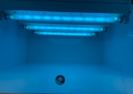 AirClean Systems Shortwave UV Light Box for Surface Decontamination