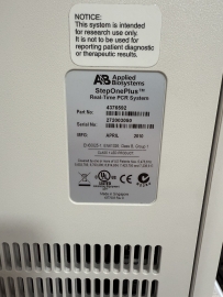 Applied Biosystems Step One Plus : Real-Time PCR System 